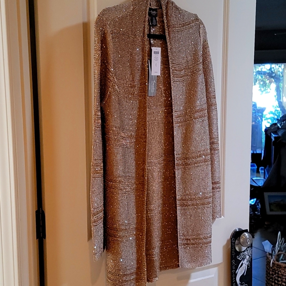 Chicos NEW 3/4 length evening sweater